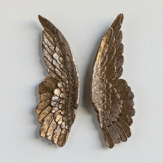 Sculpted Mini Angel Wings Wall Decor