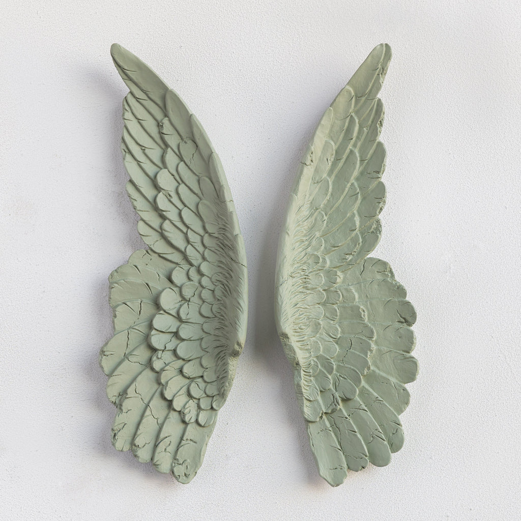 Sculpted Mini Angel Wings Wall Decor