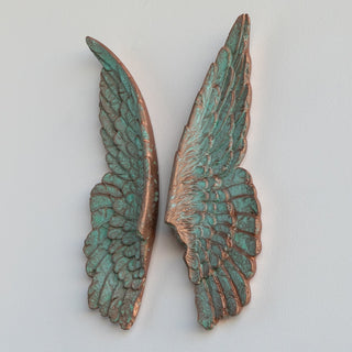 Sculpted Mini Angel Wings Wall Decor