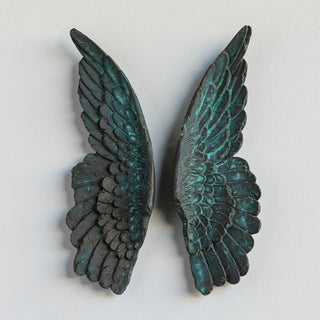 Sculpted Mini Angel Wings Wall Decor