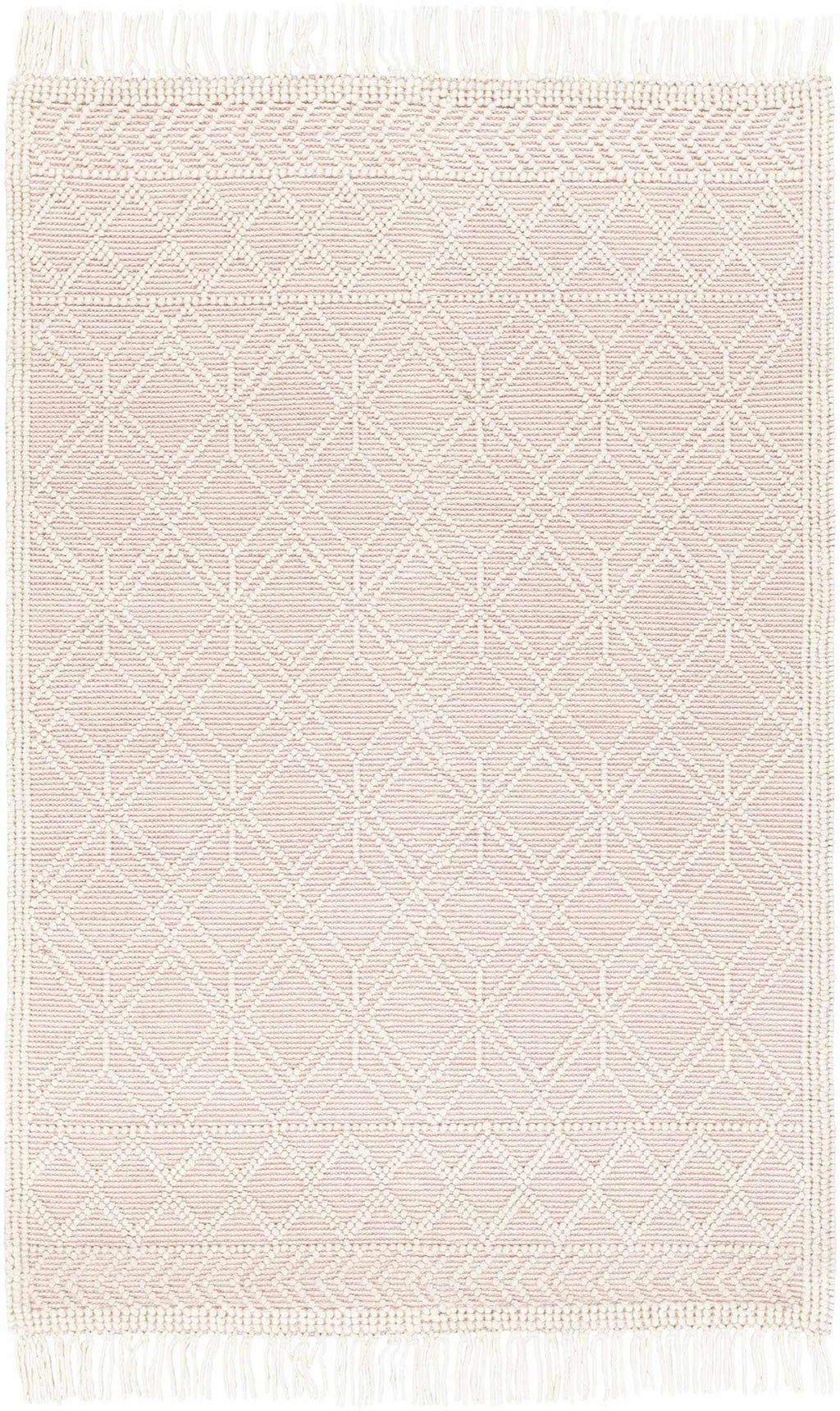 Ramsbury Soft Pink Wool Rug – Elegant Premium Wool Area Carpet