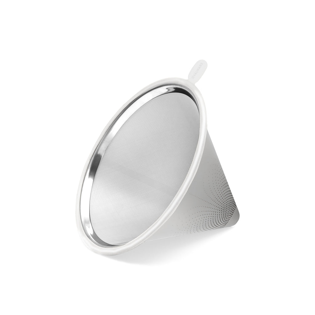 Reusable Stainless-Steel Pour-Over Coffee Filter