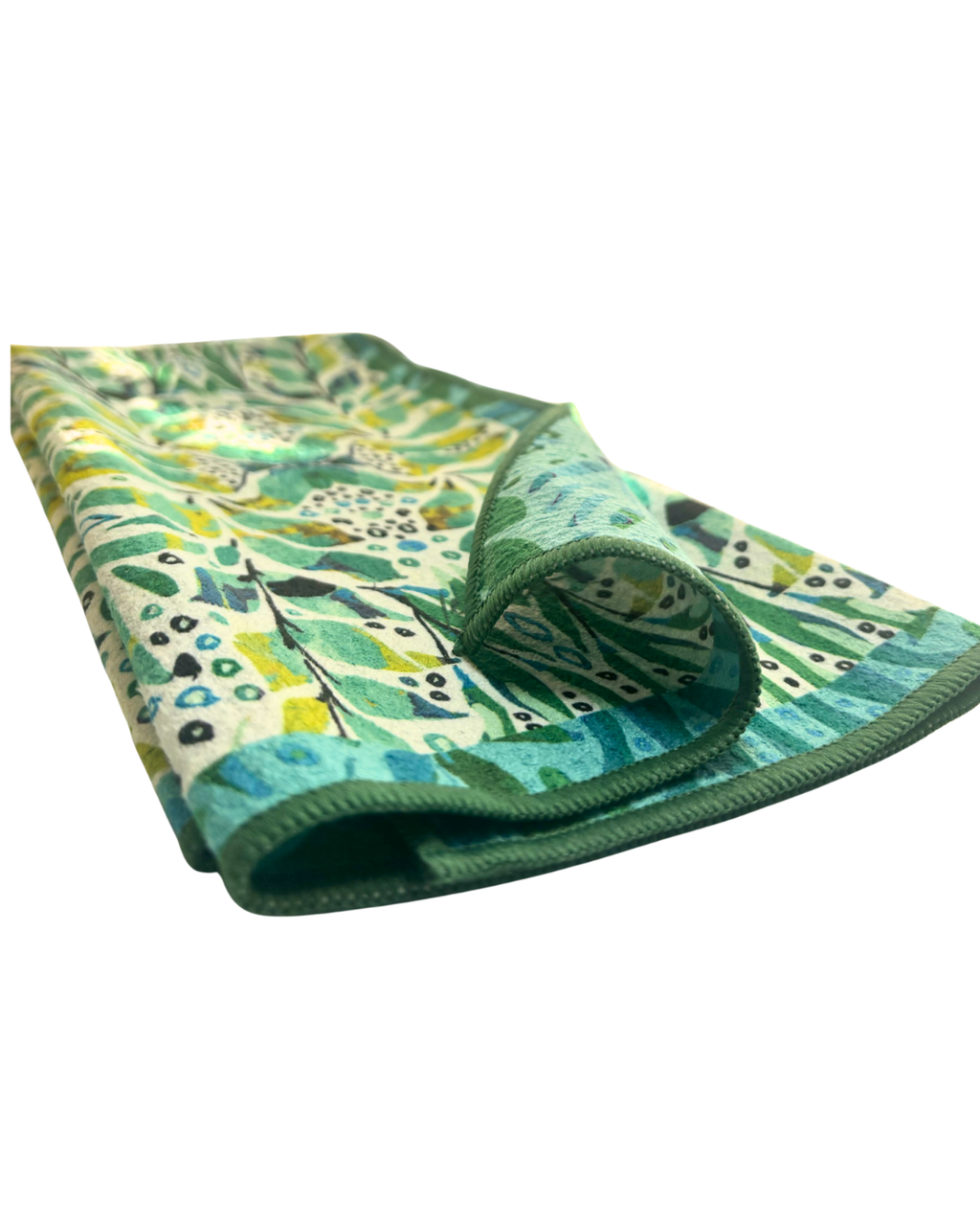 Amina Sea Glass Double-Sided Art Tea Towel
