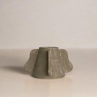 Lyra Handcrafted Terracotta Decorative Vessel