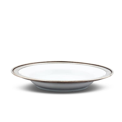 Classic Pewter Rim Soup Bowl