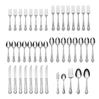 Oneida Azalea 45-Piece Flatware Set, 18/0 stainless steel (view 2)