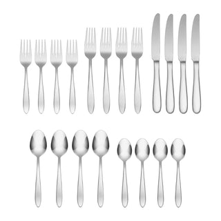 Oneida Mooncrest 20-Piece Flatware Set, 18/0 stainless steel (view 5)
