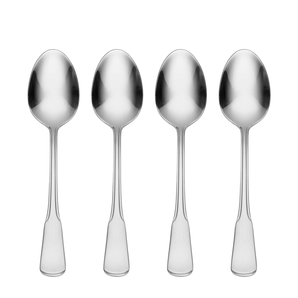 Oneida Colonial Boston Dinner Spoons, Set of 4, 18/0 stainless steel