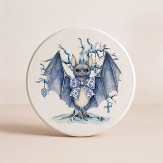 Blue & White Chinoiserie Halloween Coasters – Set of 8 Designs