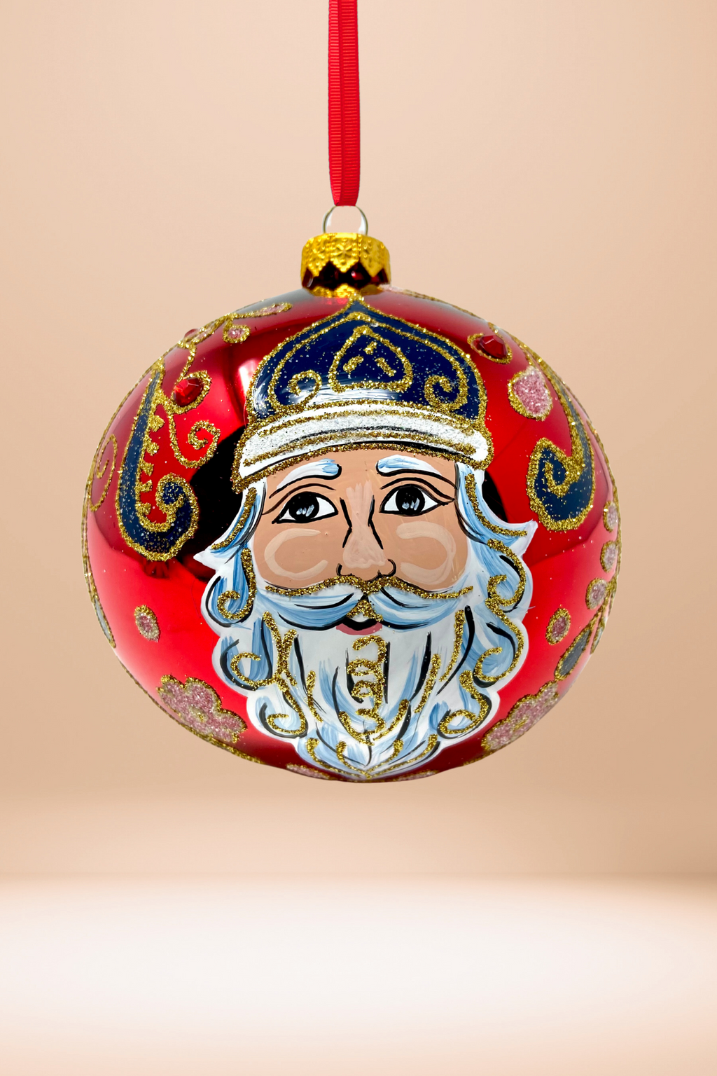 Beefeater Santa Glass Christmas Bauble – Kenzie’s Signature Collection