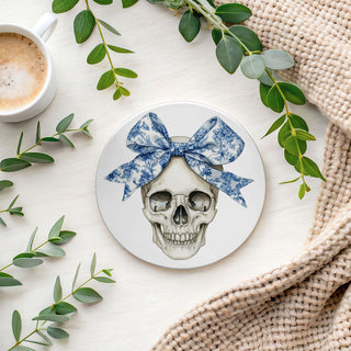 Blue & White Chinoiserie Halloween Coasters – Set of 8 Designs