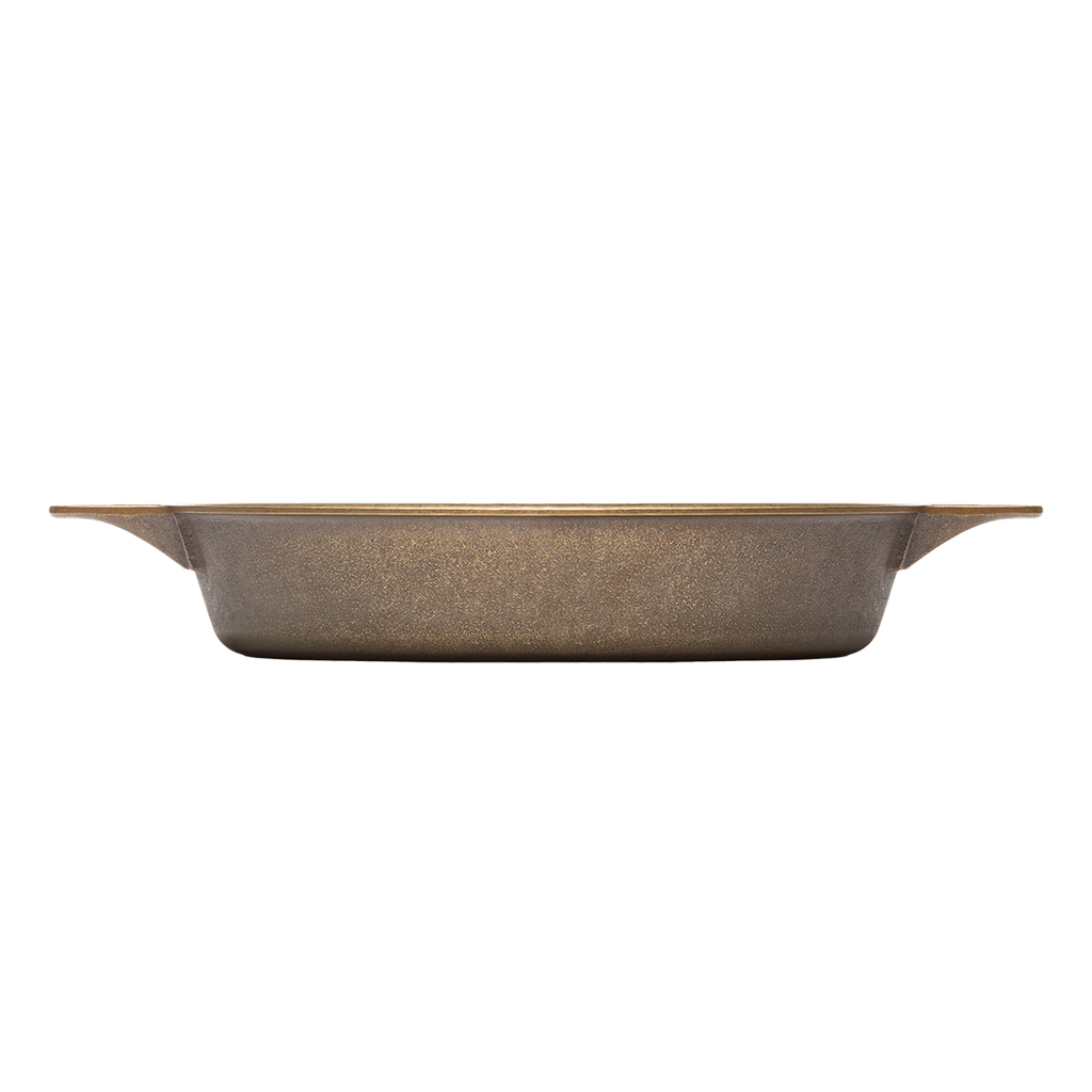 Heritage Gold 13.5-Inch Cast Iron Braiser – American Made