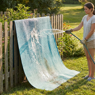 Big Sur Ombre Reversible Outdoor Patio Rug