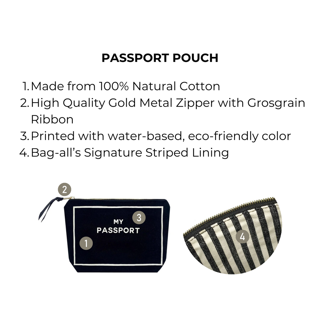 Passport Pouch – Black