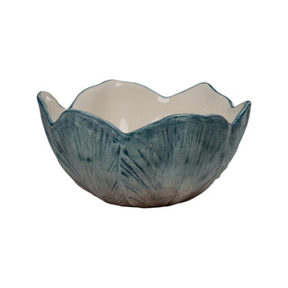 Elisabetta Flower Cereal Bowls Set of 2, Lilac | Hand-Painted Ceramic Bowls Made in Portugal