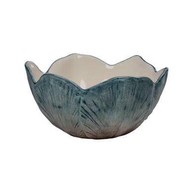 Elisabetta Flower Cereal Bowls Set of 2, Lilac | Hand-Painted Ceramic Bowls Made in Portugal