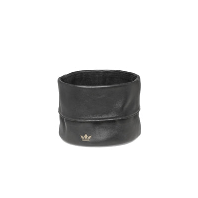 Ben Leather Bread Basket — Full Grain Leather with Cotton Lining, Multiple Colors Available