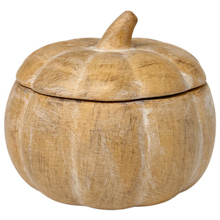 Pumpkin Spice Soy Candle - Ceramic Pumpkin Jar - 8 oz