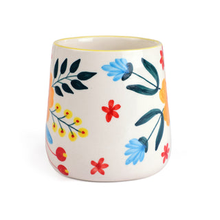 Floral Extravaganza Coffee Mug Set of 4
