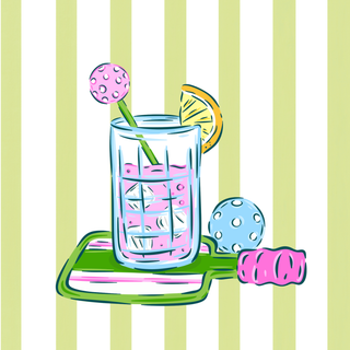 Country Club Lifestyle Coasters – Set of 4