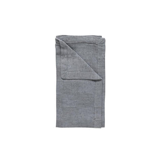COSTA NOVA – Casafina Emilia 50% Linen 50% Cotton Napkin, Blueberry/Latte/Seed Grey – Premium Table Linen