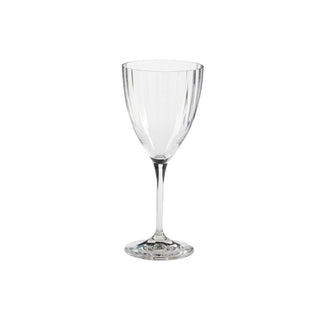 COSTA NOVA Sensa Wine Glass 9 oz., Clear / Clear with Golden Rim – Elegant Glass for Red or White Wine
