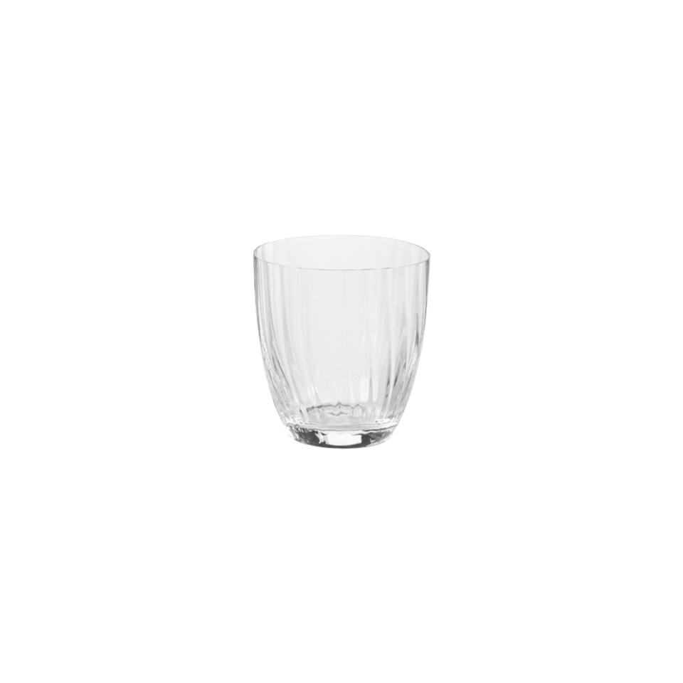 COSTA NOVA Sensa Tumbler 10 oz., Clear / Clear with Golden Rim – Modern Glass for Water or Cocktails