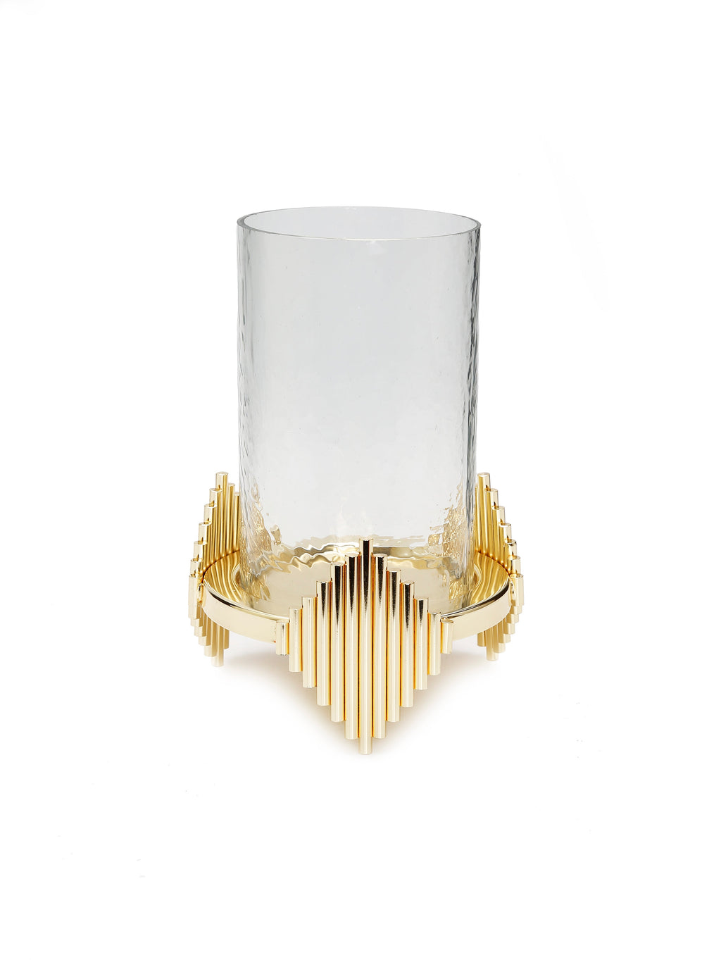Medium Gold Design Candle Holder