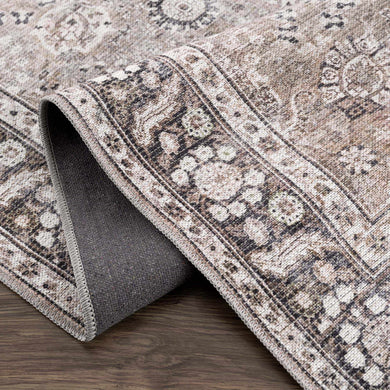 Ganyangan Washable Rug – Contemporary Living Room Carpet for Everyday Use