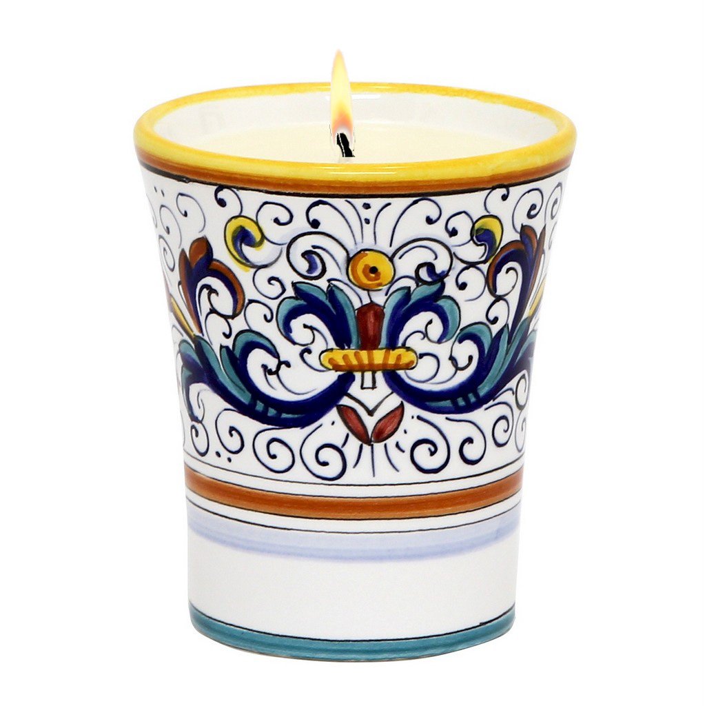 DERUTA CANDLES: Deluxe Precious Flared Candle RICCO DERUTA DELUXE Design