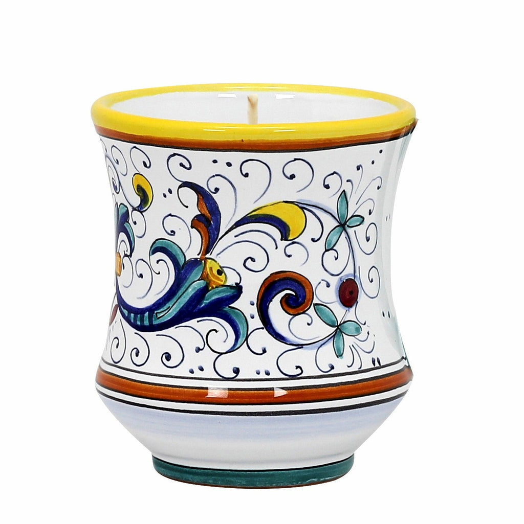 DERUTA CANDLES: Deluxe Precious Concave Candle RICCO DERUTA DELUXE Design