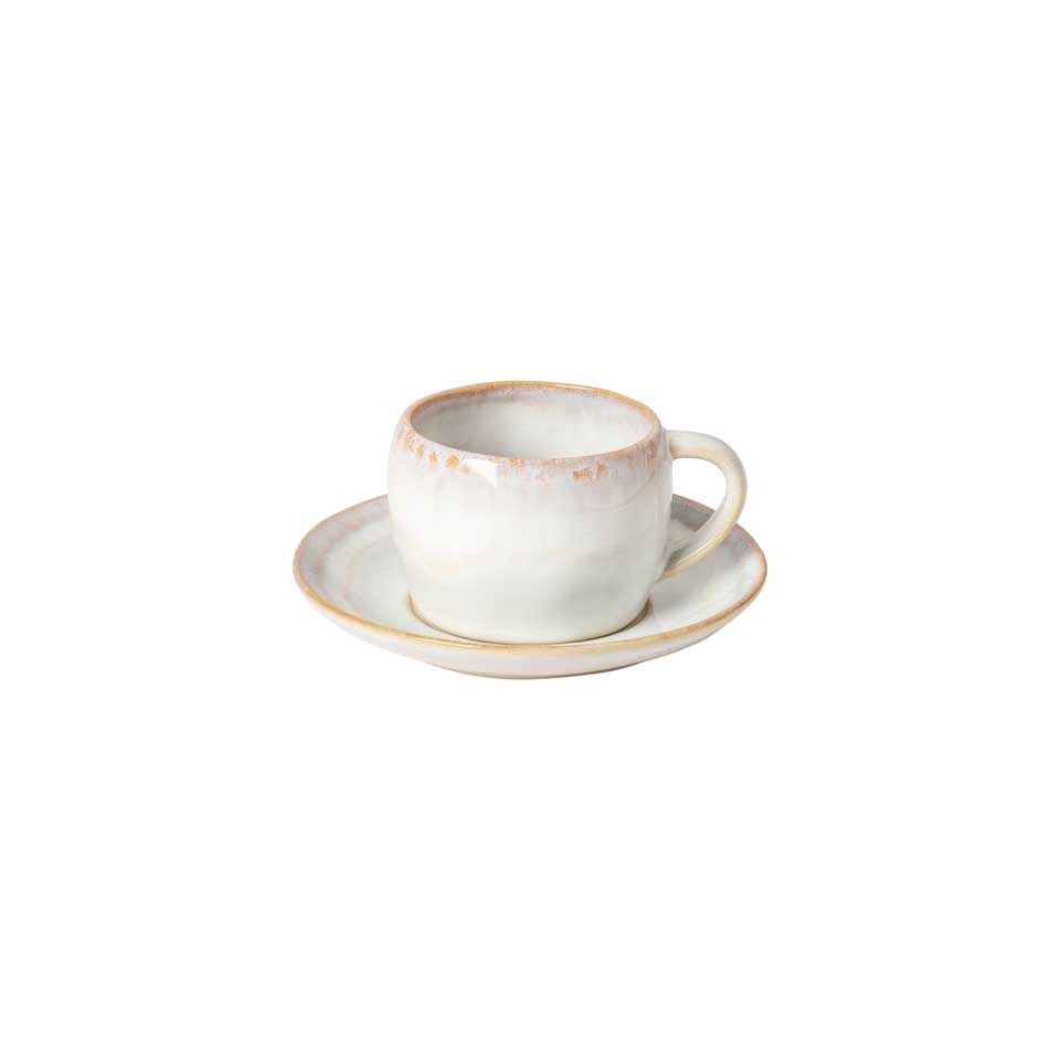 COSTA NOVA Brisa Tea Cup and Saucer, Sal – Elegant Tea Set