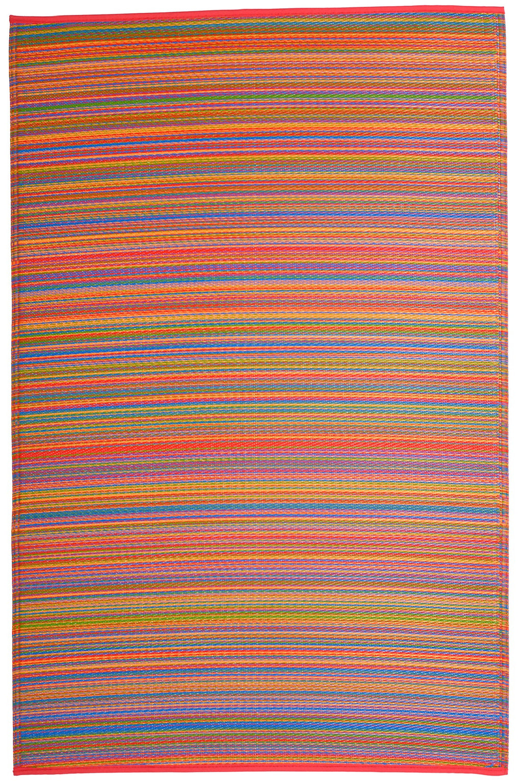 Cancun Striped Reversible Outdoor Patio Rug