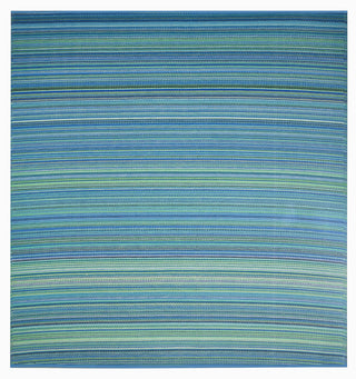 Cancun Striped Reversible Outdoor Patio Rug