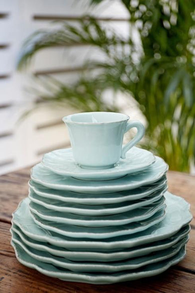 COSTA NOVA – Casafina Impressions Coffee Cup & Saucer 3 oz., Robin’s Egg Blue – Espresso Set