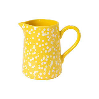 Costa Nova Rafaela Stoneware Pitcher Chamomile/ Sage Green Handmade