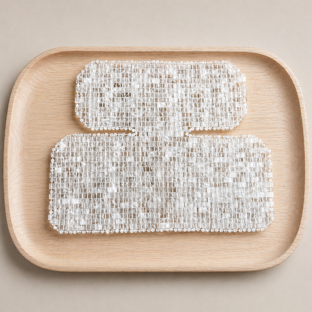 Crystal Clear Radiance™ Clear Quartz Chest & Neck Mask – Cooling Crystal Décolleté Ritual