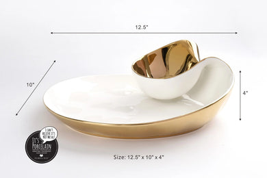 Chip & Dip Bowl — Moonlight Collection 2