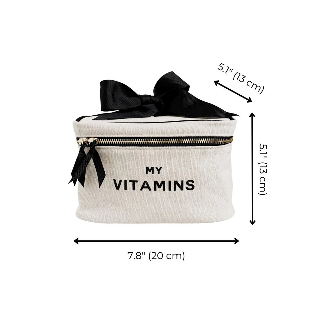 Vitamins Storage and Travel Box – Cream