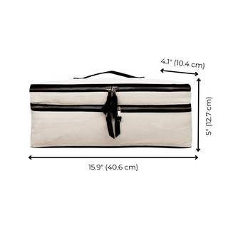 Double Hair Tools Travel Case – Cream