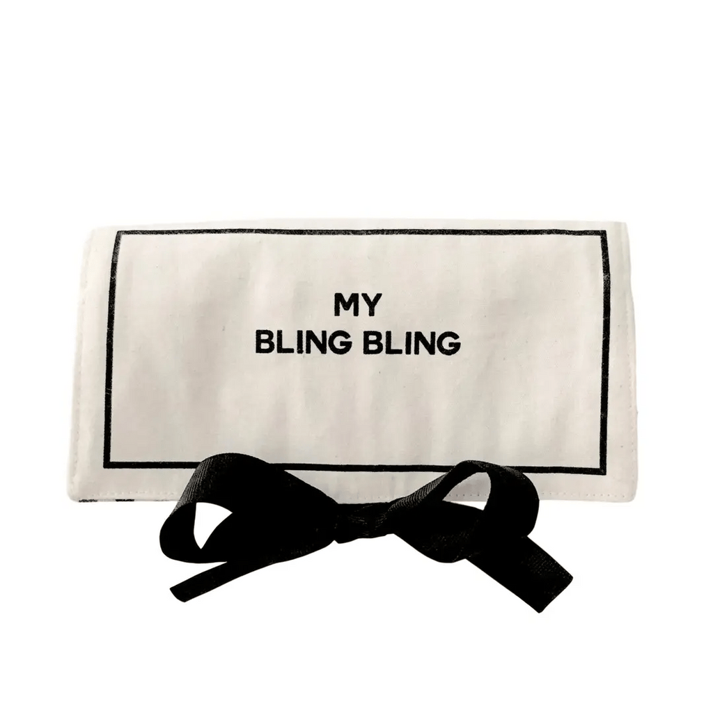 Jewelry Organizer, Travel Pouch – Bling Bling – Cream