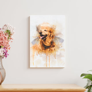 Custom Dog Watercolor Portrait