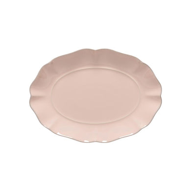 COSTA NOVA – Casafina Rosa Oval Platter, White/Rose (Small/Large) – Elegant Two-Tone Serving Platter