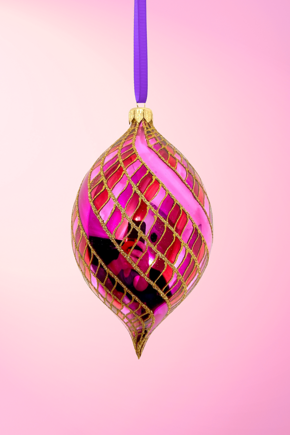 Desert Rose Spinner Glass Ornament – Las Vegas Collection