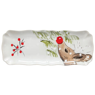 COSTA NOVA Rectangular Platter – White Serving Dish