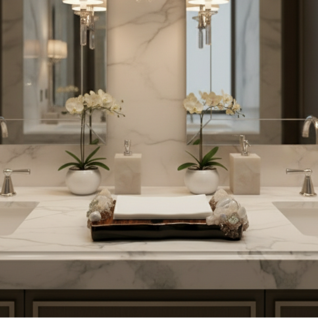 Krystallos Guest Towel Napkin Holder