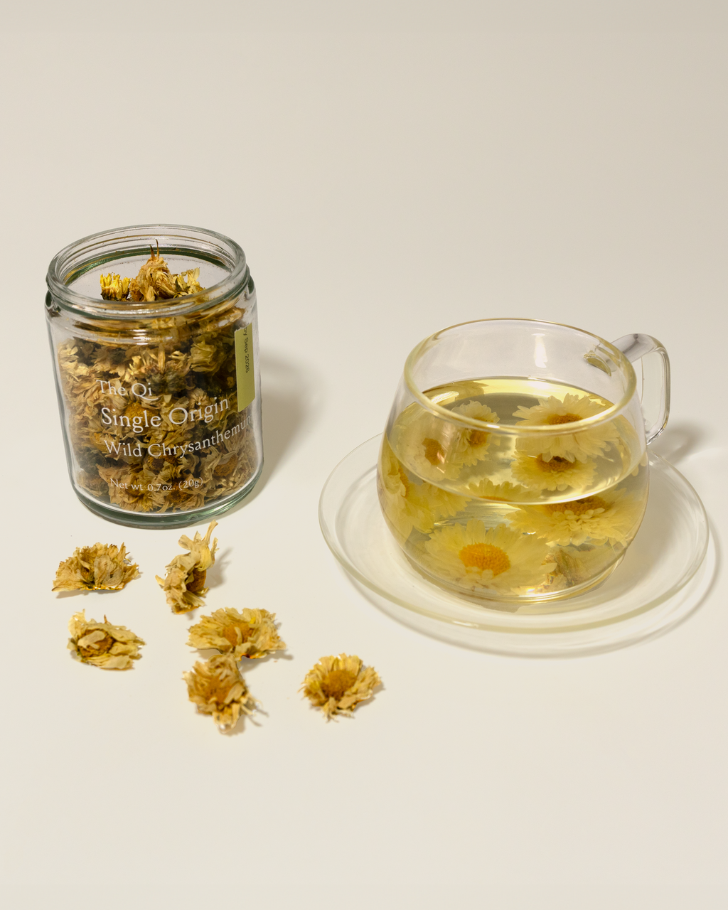 Wild Chrysanthemum Tea – Single-Origin Whole Flower Herbal Tea