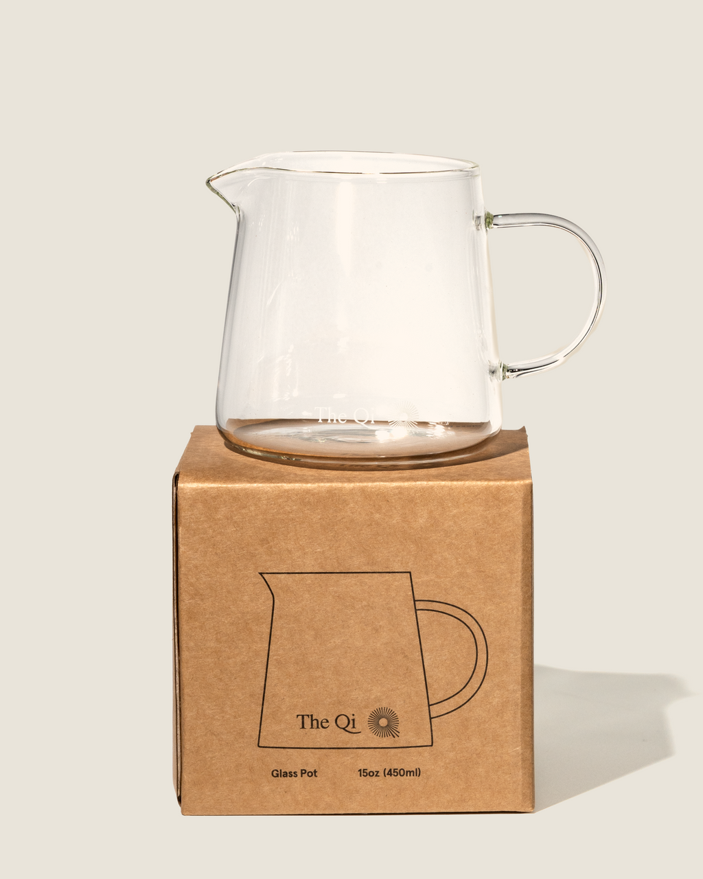 Small Glass Teapot – Minimalist Borosilicate Flower Infusion Pot