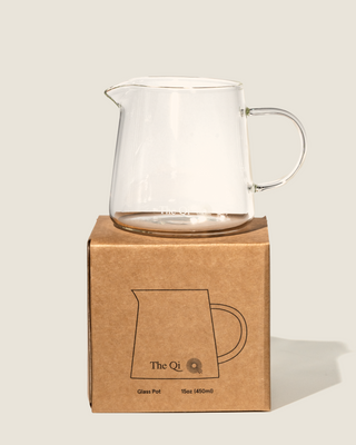 Small Glass Teapot – Minimalist Borosilicate Flower Infusion Pot