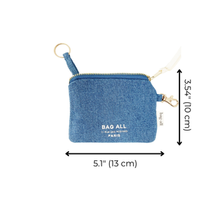 Mini Trinket Pouch – Denim